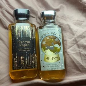 Two brand new bath and body works shower gels.